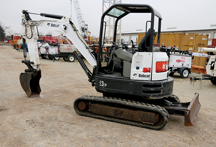 Used Bobcat E35 Mini Excavator