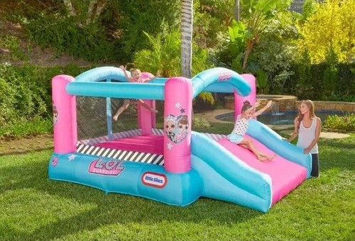 ?L.O.L. Surprise! Jump 'n Slide Inflatable Bounce House + Blower Birthday Party?
