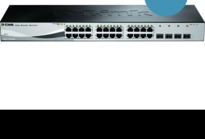 D-Link WebSmart DGS-1210-28 Ethernet Switch - 24 Ports - Manageable - Gigabit