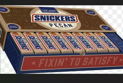 SNICKERS PECAN Chocolate Bars 1 Sealed Bx of 15 Limited Edition Sold Out
