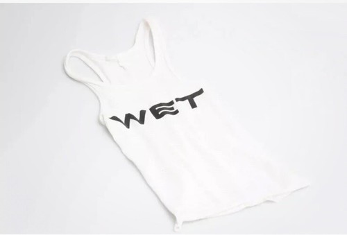 Size S (1) - Yeezy x Mowalola Wet White Tank | eBay