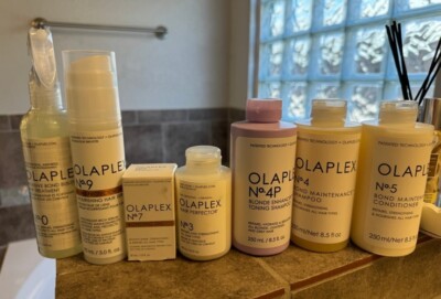 Olaplex Lot No. 0, No. 3, No. 4P, No. 4, No.  5, No.  9, No. 7