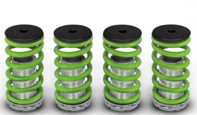 Green Lowering Coilover Spring Kit For Mazda 323 / Protégé / Miata / MX3