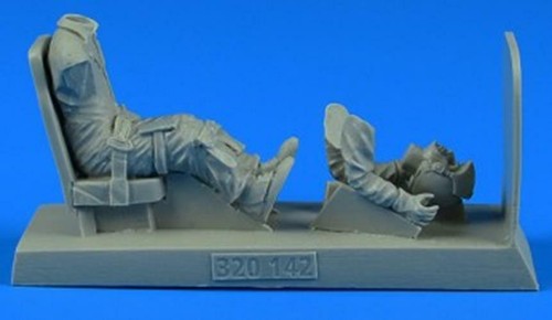 Aires 320142 1/32 USAF O2A Skymaster Pilot w/Seat for KIN, HSG & ITA