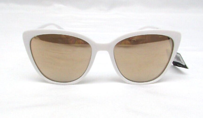 Foster Grant Women's Mirrored White Sunglasses MACY WHT 100% UV Protection