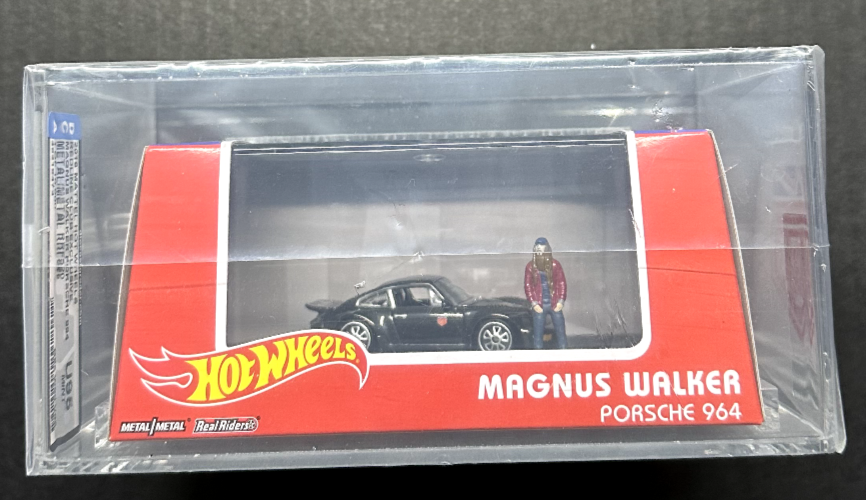 Rlc Porsche 964 With Magnus Walker Figure Afa/dca Uncirculated U95!