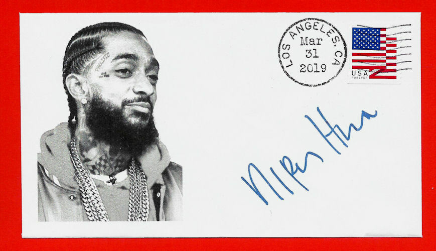 Nipsey Hussle Autograph Reprint Limited Edition