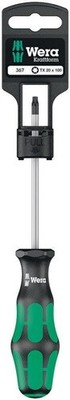 Wera Screwdriver for TORX screws 367 TX 20 x 100 mm Hang-Tag