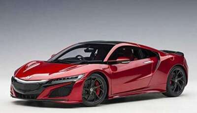 1/18オートアートホンダNSX NC1パールレッド AUTOart 1/18 Honda NSX (NC1) 2016 Valencia Red Pearl