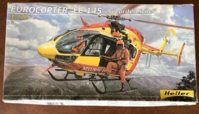 HELLER Maquette EUROCOPTER EC 145 Sécurité Civile au 1/72 réf 80375