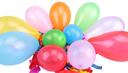 Water Balloons - Water Balloon Filler - 500 Pack [7] Vibrant Colors - Water -