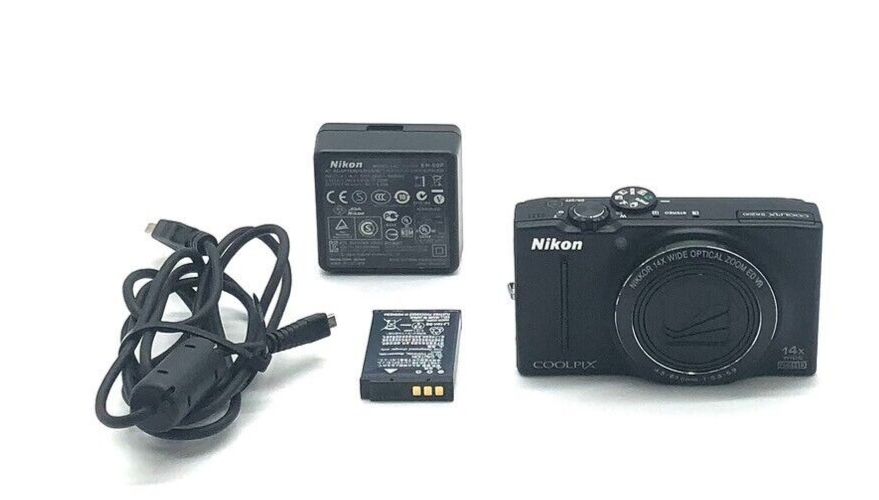 Nikon coolpix S8200 ブラック Nikon COOLPIX S8200 16.1MP Digital Camera Black 18208262885