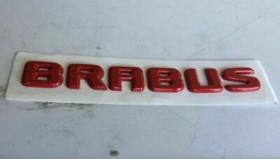1X NEW METAL 3D BRABUS TRUNK BADGE Letter Fender Rear Tailgate Emblem Decal 