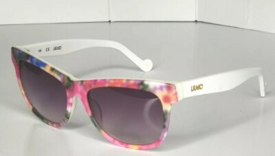 Liu Jo LJ628S 105 Flowers On White Women s Sunglasses 54 16 135 Frames