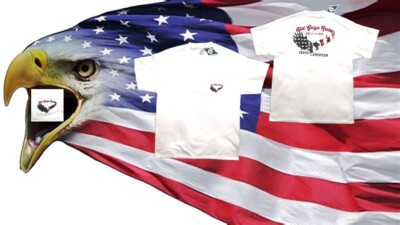 OLD GUYS RULE LAND OF THE FREE! PROUD TO BE AN AMERICAN! T- Shirts Various Sizes