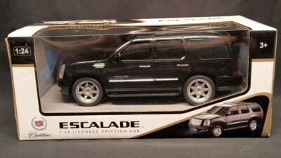 Cadillac Black Escalade SUV 1:24 Scale GM Licensed Friction Car - NIB - New