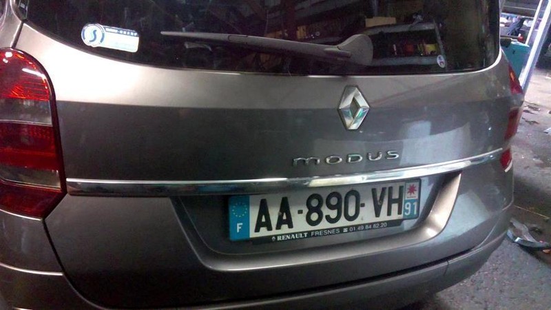 Malle/Hayon Arriere Renault Grand Modus Phase 2 901005417r