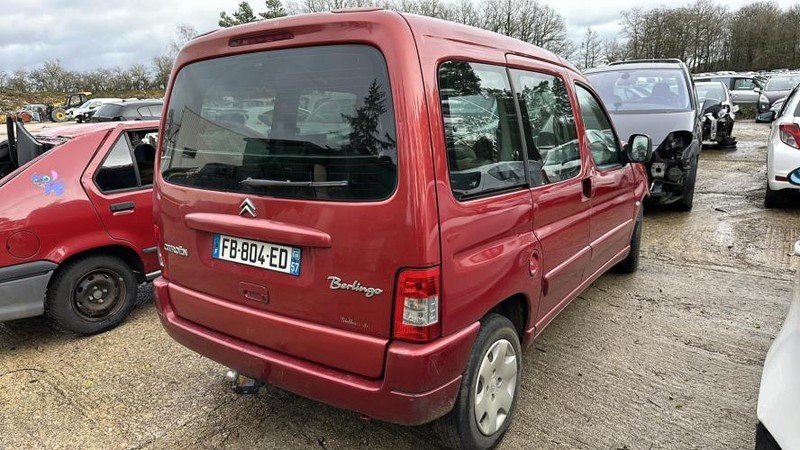 Glace Retroviseur Droit Citroen Berlingo 1 Phase 2 8151w4