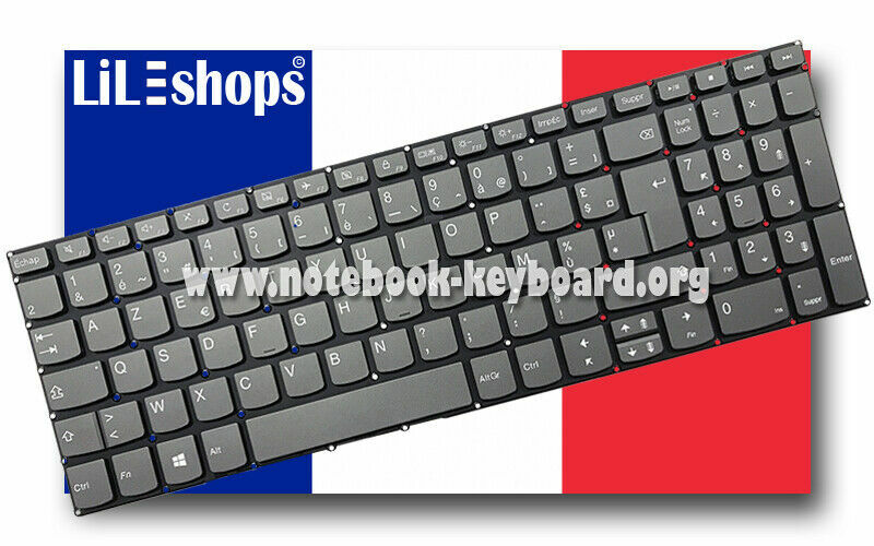 Clavier FranÃ§Ais Original Pour Lenovo Ideapad 3-17ada05 81w2 / 3-17are05 81w5