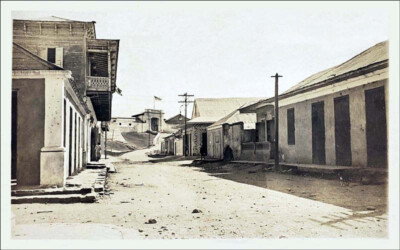 VINTAGE Reproduction Postcard Santo Domingo Santiago 1921 - Brand New