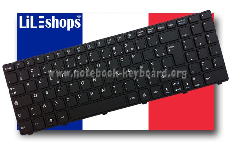 Clavier FranÃ§Ais Original Medion Akoya P6635 P6637 P6638 P6815 P6816 P7621 SÃ©Rie
