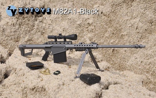 精巧1/3スケール　ミニチュア模型 M82A1 ブラック 精巧1/3スケールミニチュア模型 M82A1 ブラック