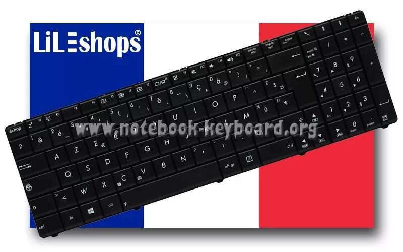 Clavier FranÃ§Ais Original Asus A52 A52b A52by A52d A52de A52dr A52dy SÃ©Rie Neuf