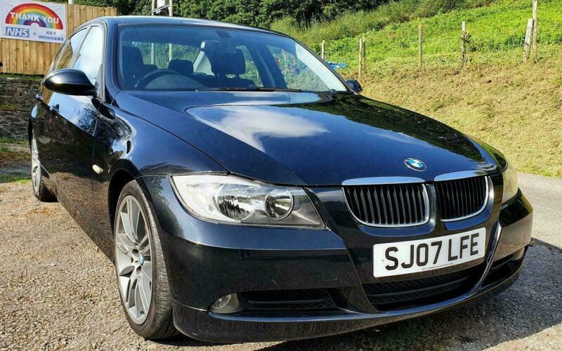 07 Bmw 3i Se Black 4dr 2 0 3 Petrol 6 Speed M Sport Alloys Cruise E90 In Nelson Merthyr Tydfil Gumtree