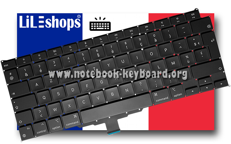 Clavier FranÃ§Ais Original Pour Apple Macbook Air M1 A2337 Emc 3598 Neuf