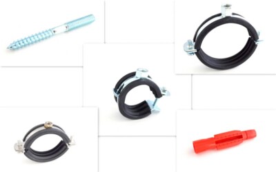 Abrazaderas Tubo 12-114 MM de Tornillo Articulación Stockschraube Taco