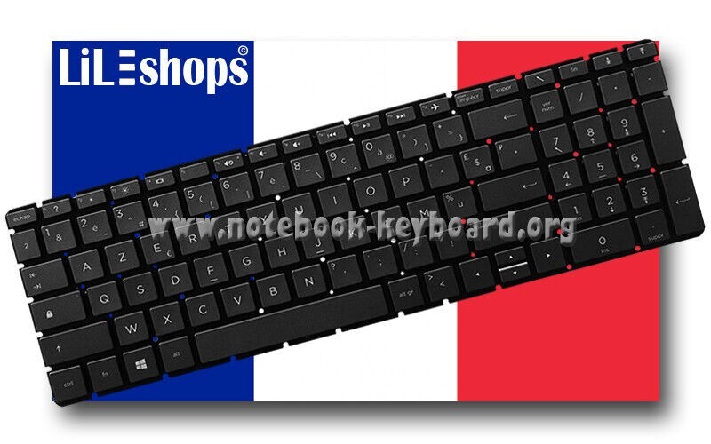 Clavier FranÃ§Ais Original Pour Hp 15s-Eq 15s-Fq Neuf