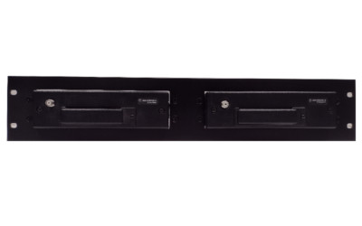 2U Shelfless RACK MOUNT for Dual MOTOROLA Radius R1225