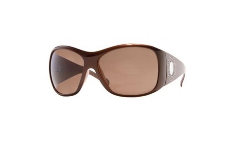 Pre-owned Versace Sunglasses Ve4133b 724/73 Brown / Brown Lens