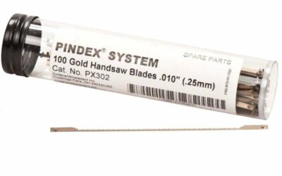 Coltene PX302 Pindex Saw Blades .25mm (.010''), Bulk Package of 100 Saw blades