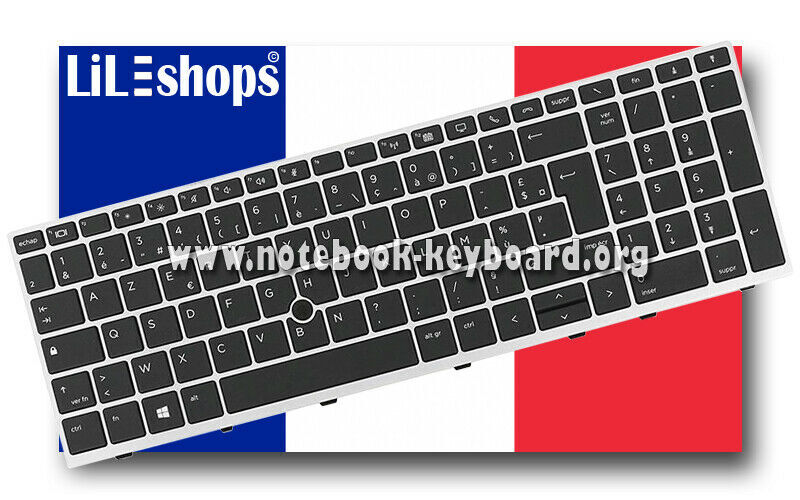 Clavier FranÃ§Ais Original Pour Hp Zbook 