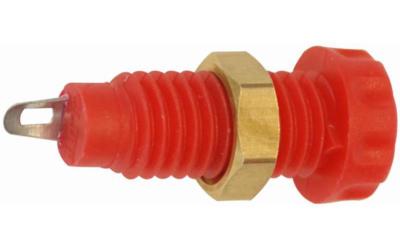 Cliff Insulated 4mm socket Red CL1452 Pack 2