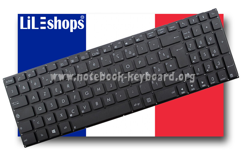 Clavier FranÃ§Ais Original Pour Asus F501a F501u S501a S501u X501a X501u SÃ©Rie