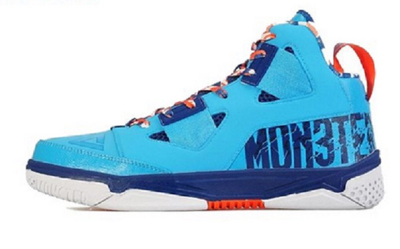 Peak Monster VII Men's Basketball Shoes E53231A Blue US Size