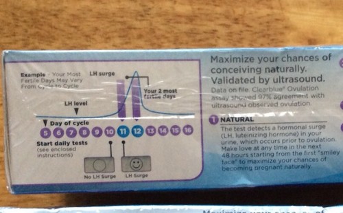 Clearblue Digital Ovulation Predictor Kit 20 Test Sticks Ob-Gyn Recommended