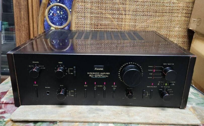 驚きの価格が実現！ SANSUI Luxury Operation EXTRA AU-D707G Amplifier Integrated アンプ
