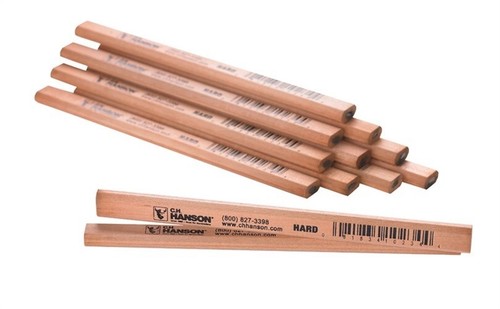 C.H. Hanson 7 in. L Carpenter Pencil Beige 1 pc (Pack of 12)