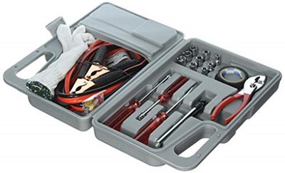 Tank Technology Roadside Emergency Tool and Auto Kit   30 Piece 