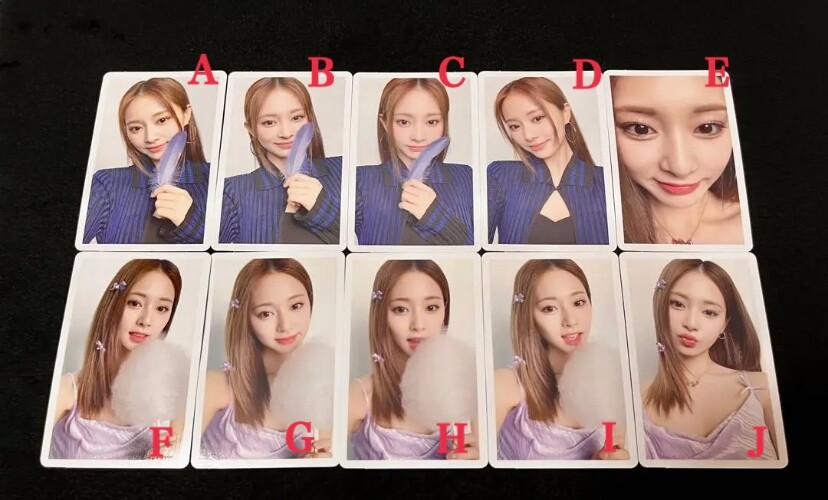 TWICE TZUYU Hare Hare Solo ver Official Photocard JAPAN