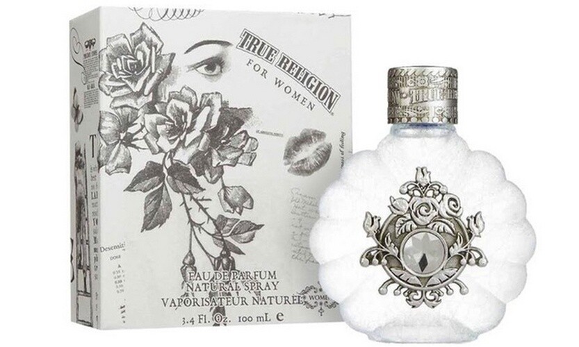 ふぁんとむ　「美品」 TRUE RELIGION flexwitme TRUE RELIGION EAU DE PARFUM SPRAY FOR WOMEN 3.4 Oz / 100 ml