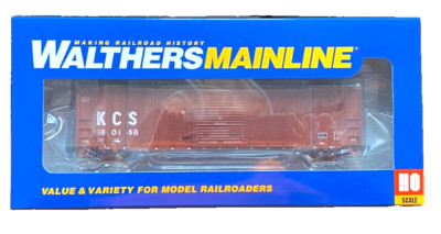 HO Scale Walthers 910-1883 Kansas City Southern KCS 160148  50' ACF Boxcar
