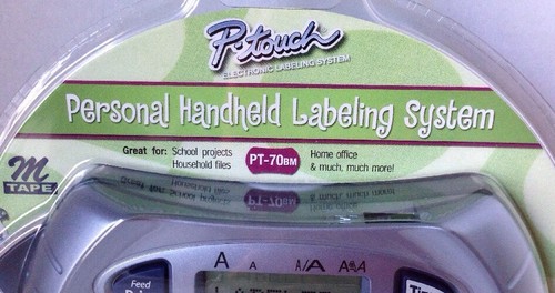 Personal Handheld Labeling System Brother PT70 BM M Tape Home or Office New