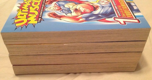 Ultimate Muscle Kinnikuman Legacy Manga lot 1 2 4 5 English Shonen Jump Collect