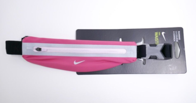 Nike Slim Waistpack 2.0 Adult OSFM Archaeo Pink/Black/Silver | eBay