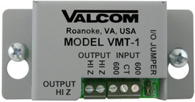 VALCOM Matching Transformer Line Inpu VMT-1 UPC 799111010571 - Installation E...