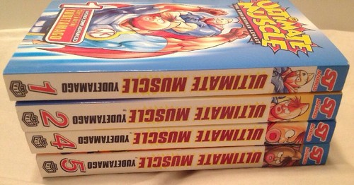 Ultimate Muscle Kinnikuman Legacy Manga lot 1 2 4 5 English Shonen Jump Collect